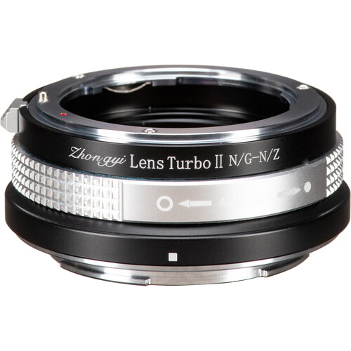 Zhongyi Mitakon Lens Turbo Mark II Adaptateur 0,726x – Nikon F vers Nikon Z